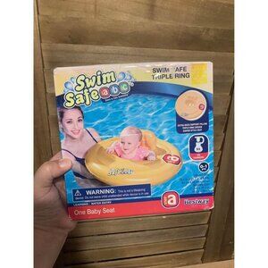 NEW Swim Safe Infant (0-1 year) Pool Float Seat Yellow